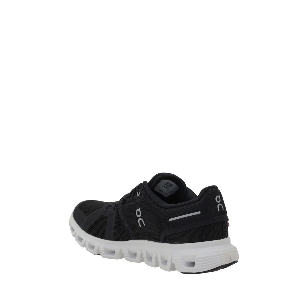 ON Black Polyester Athletic Sneakers ON