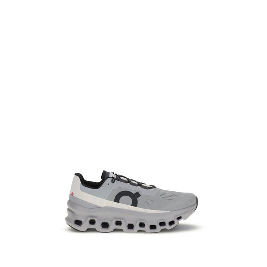 ON Gray Polyester Athletic Sneakers ON