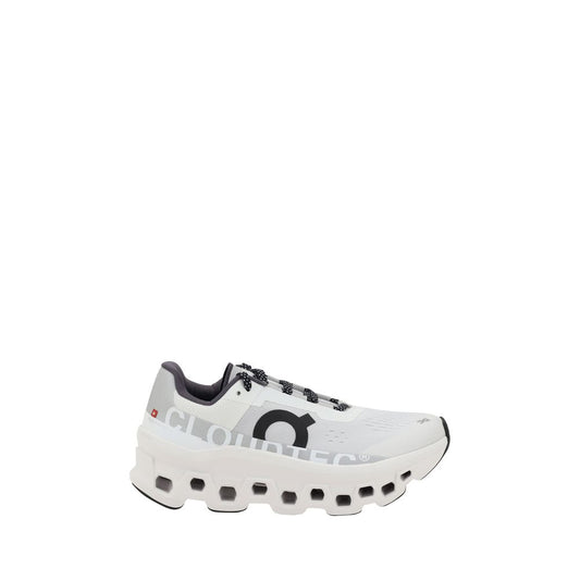 ON White Polyester Athletic Sneakers ON