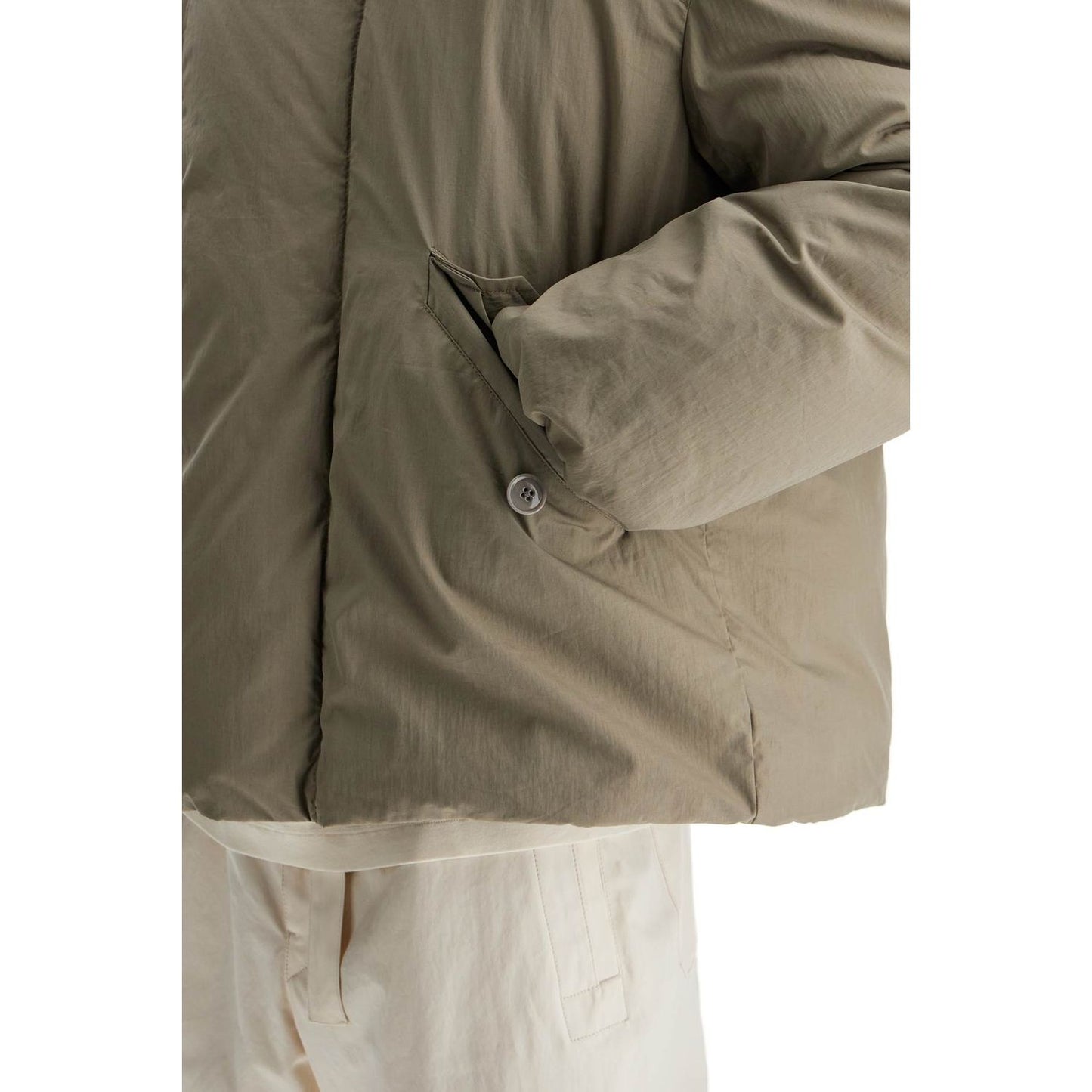 Lemaire cotton canvas down comforter Jackets Lemaire