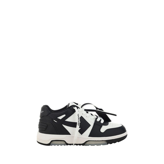Off-White Black Rubber Low Top Sneakers Off-White