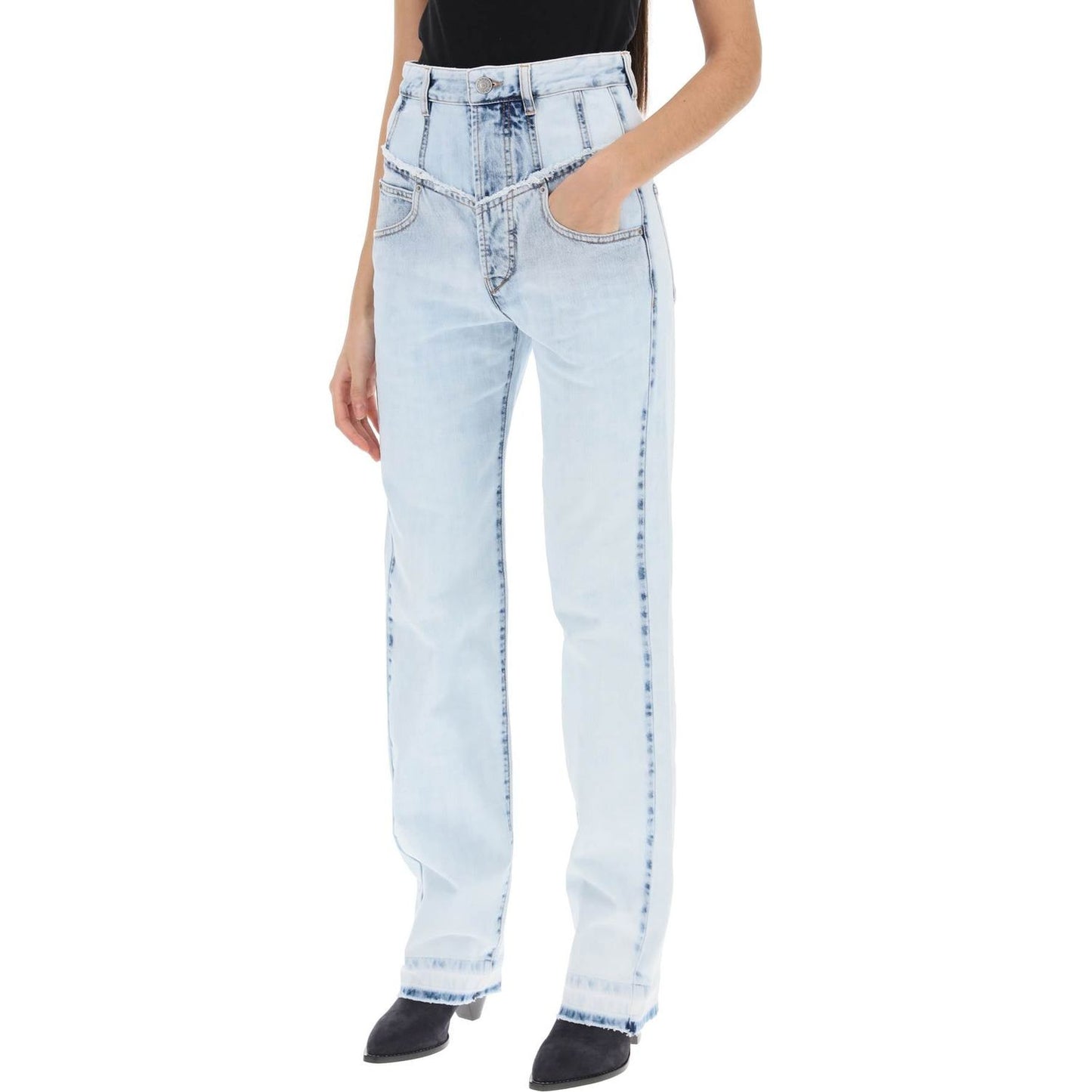 Isabel Marant noemie straight leg jeans Jeans Isabel Marant