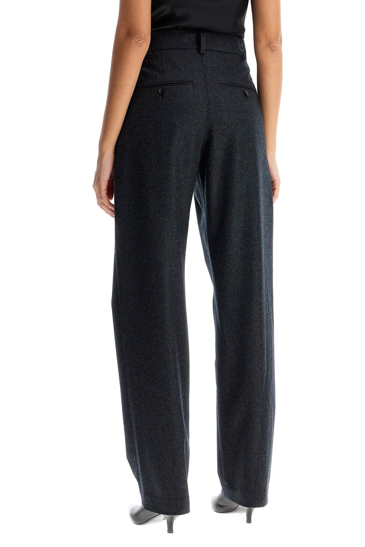 Isabel Marant Isabel Marant casile wool flannel trousers in nine