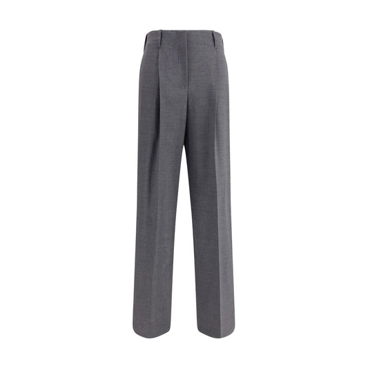 P.A.R.O.S.H. Gray Elastane Casual Pants P.A.R.O.S.H.