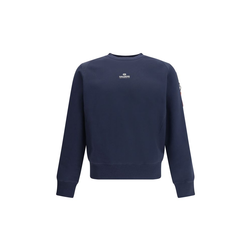 Parajumpers Blue Cotton Sweatshirt Parajumpers