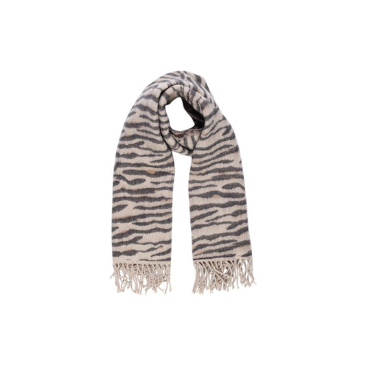 Pieces Beige Marabou Scarf Pieces