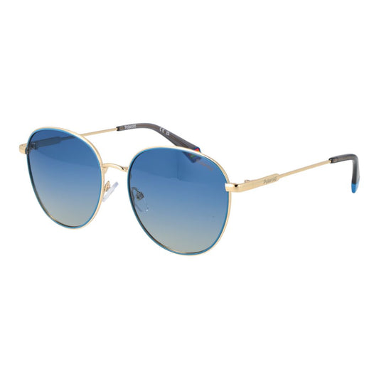 Polaroid Gold Metal Sunglasses Polaroid