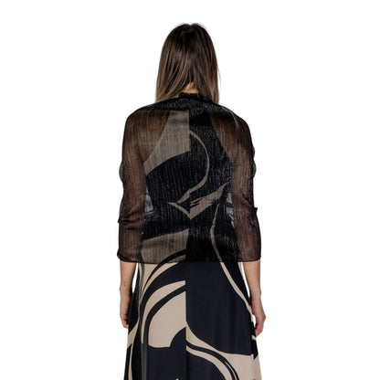 Rinascimento Black Polyester Scarf Rinascimento