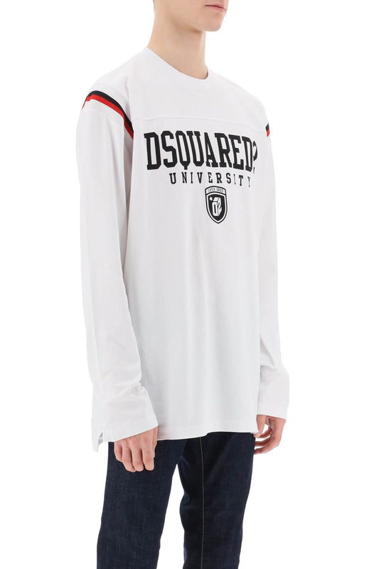 Dsquared2 long-sleeved varsity t-shirt Topwear Dsquared2