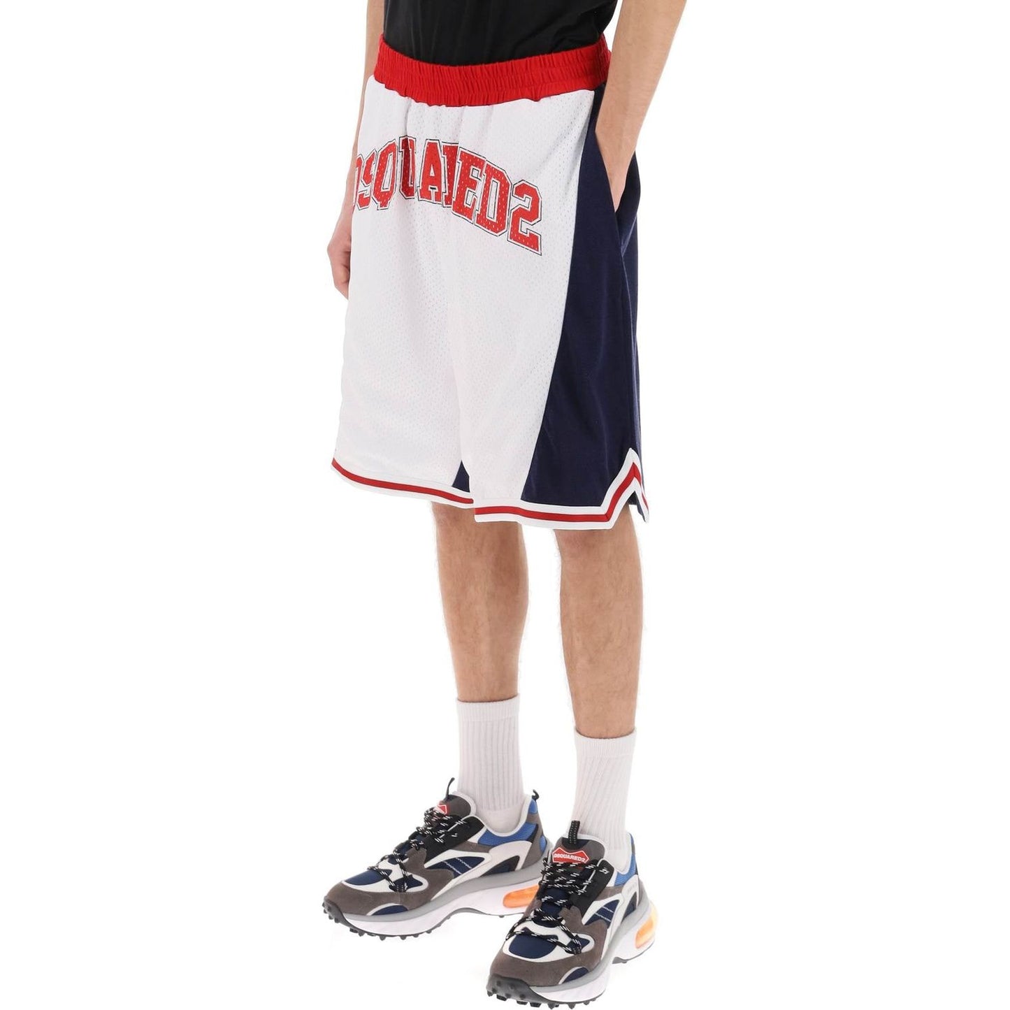 Dsquared2 color-block sweatshorts Short trousers Dsquared2