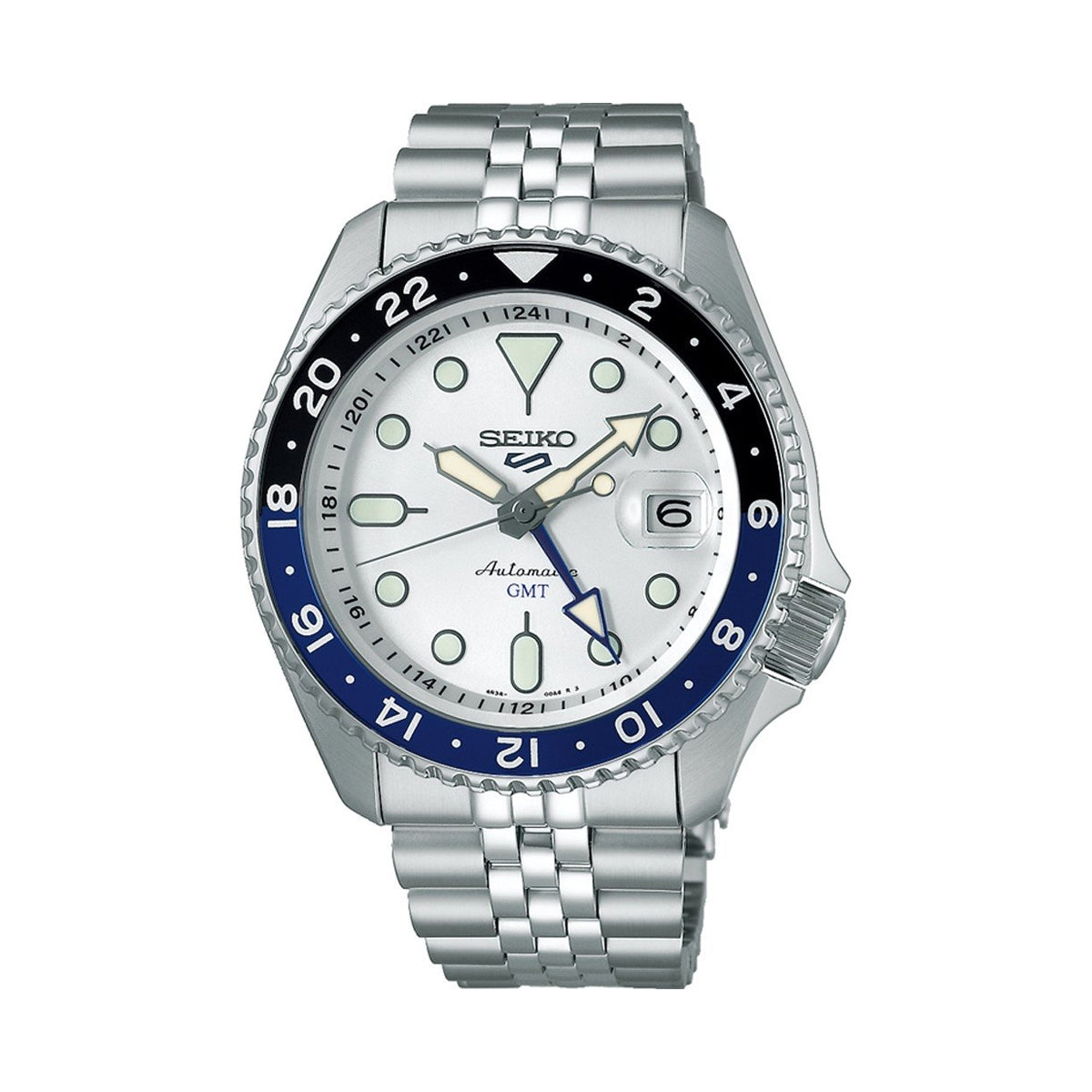 SEIKO 5 Mod. SPORTS AUTOMATIC GMT - WHITE