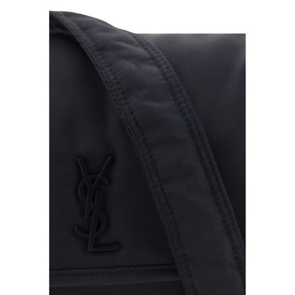 Saint Laurent Black Polyamide Shoulder Bag