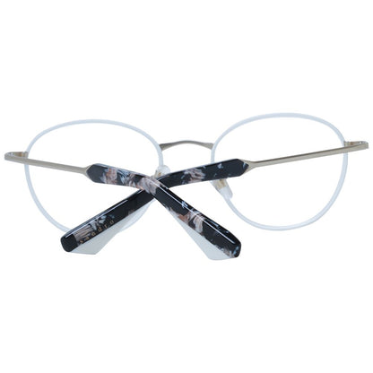 Sandro White Stainless Steel Glasses (Frames)