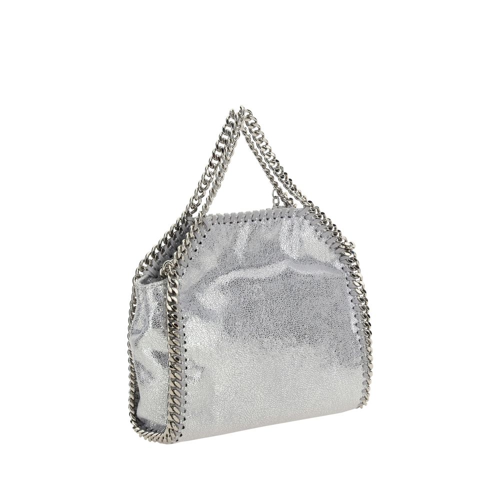 Stella McCartney Silver Polyester Shoulder Bag