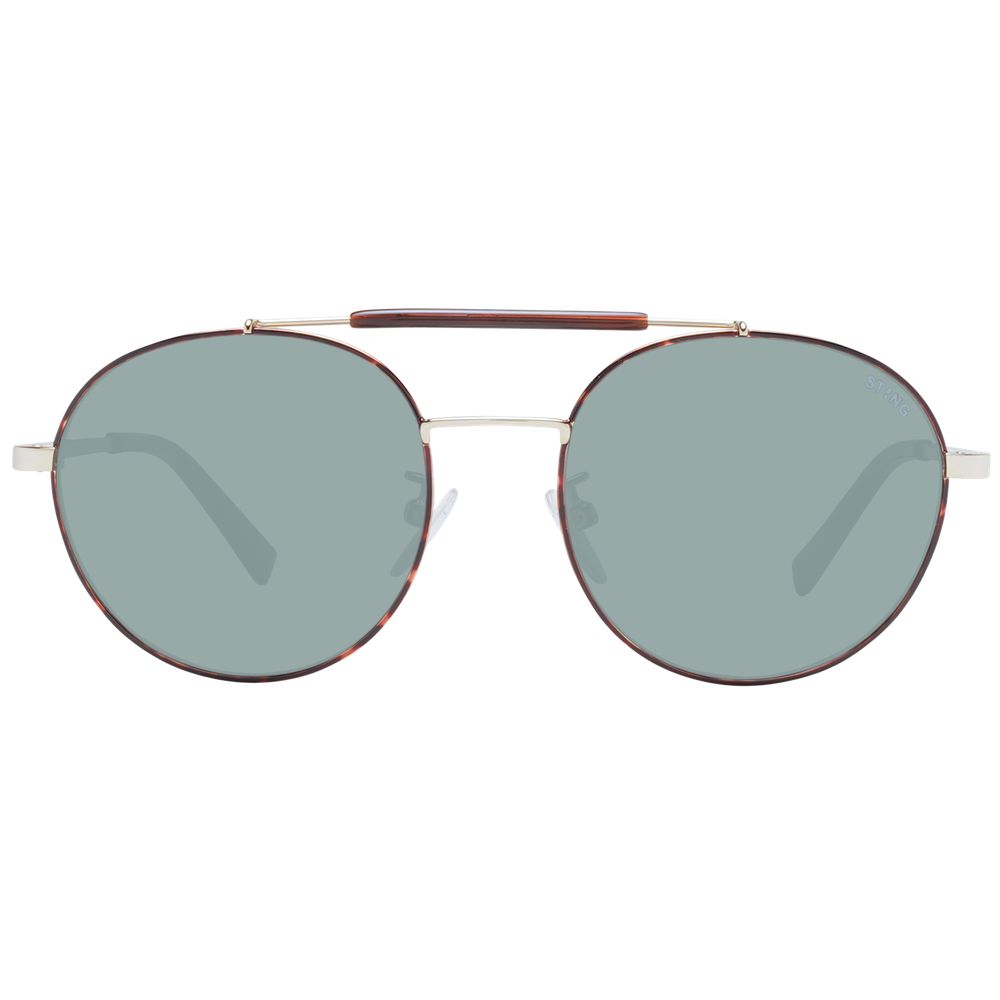 Sting Brown Metal Sunglasses Sting