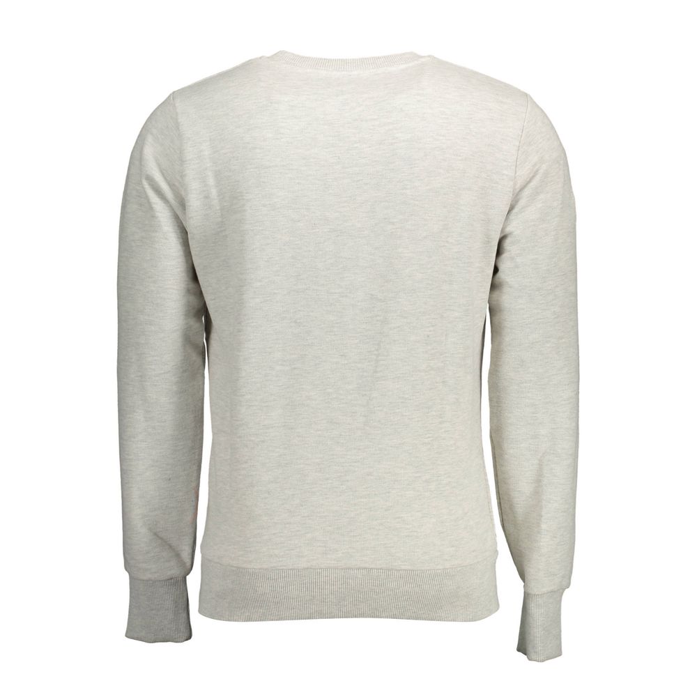 Superdry Grigio Cotton Men Sweatshirt
