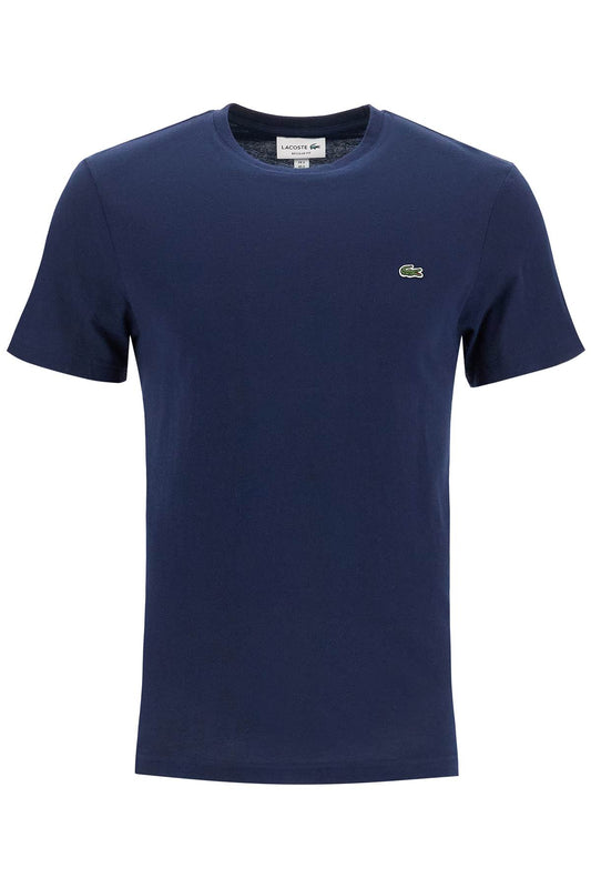 Lacoste t-shirt with patch logo design Topwear Lacoste