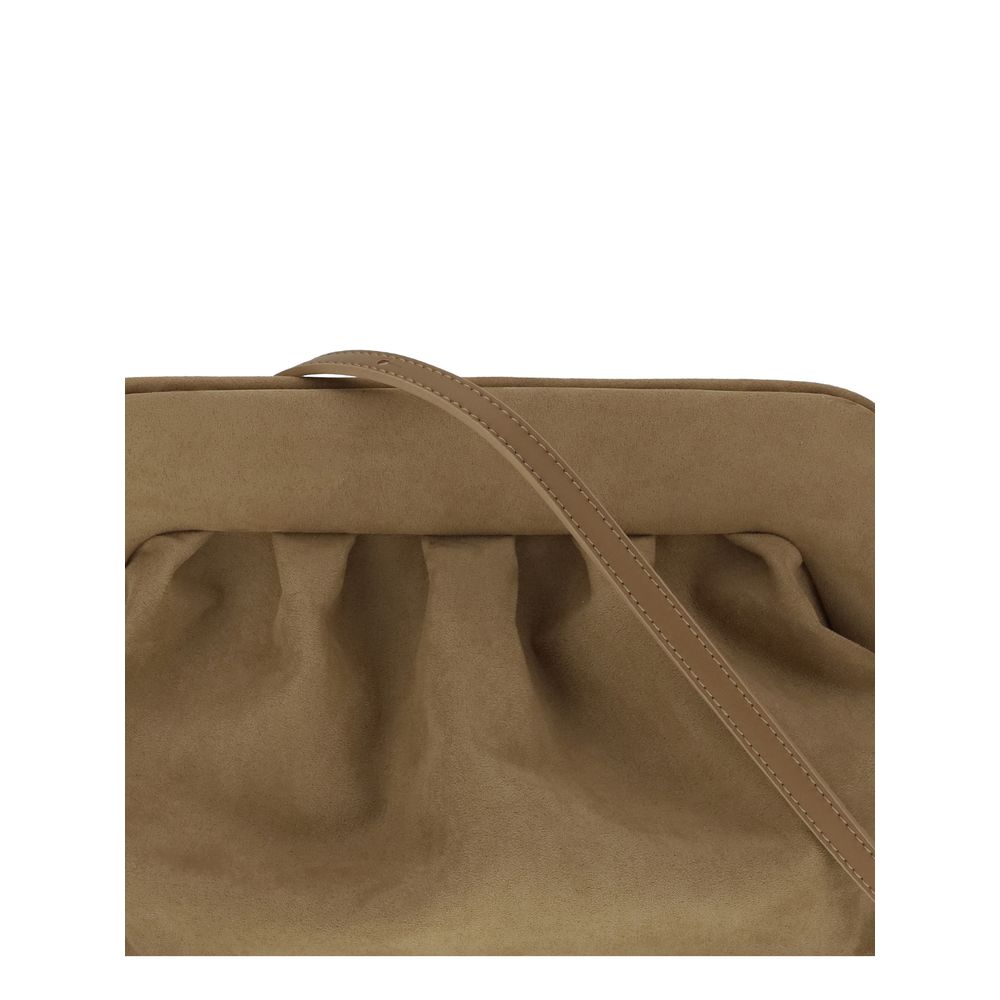 THEMOIRè Beige Other Fibres Clutch Bag THEMOIRè