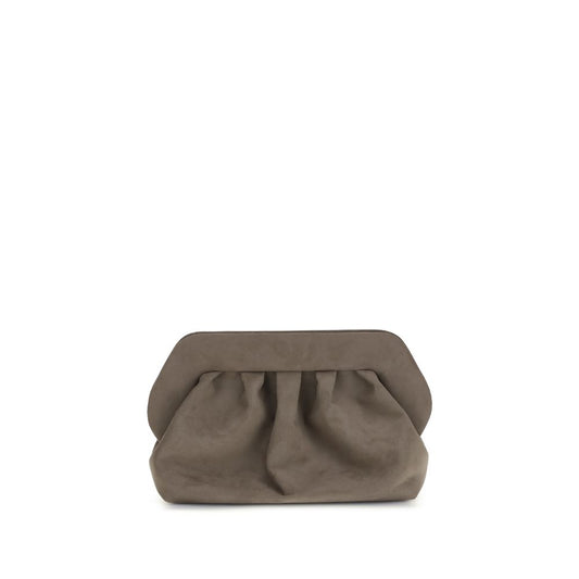 THEMOIRè Brown Other Fibres Clutch Bag THEMOIRè
