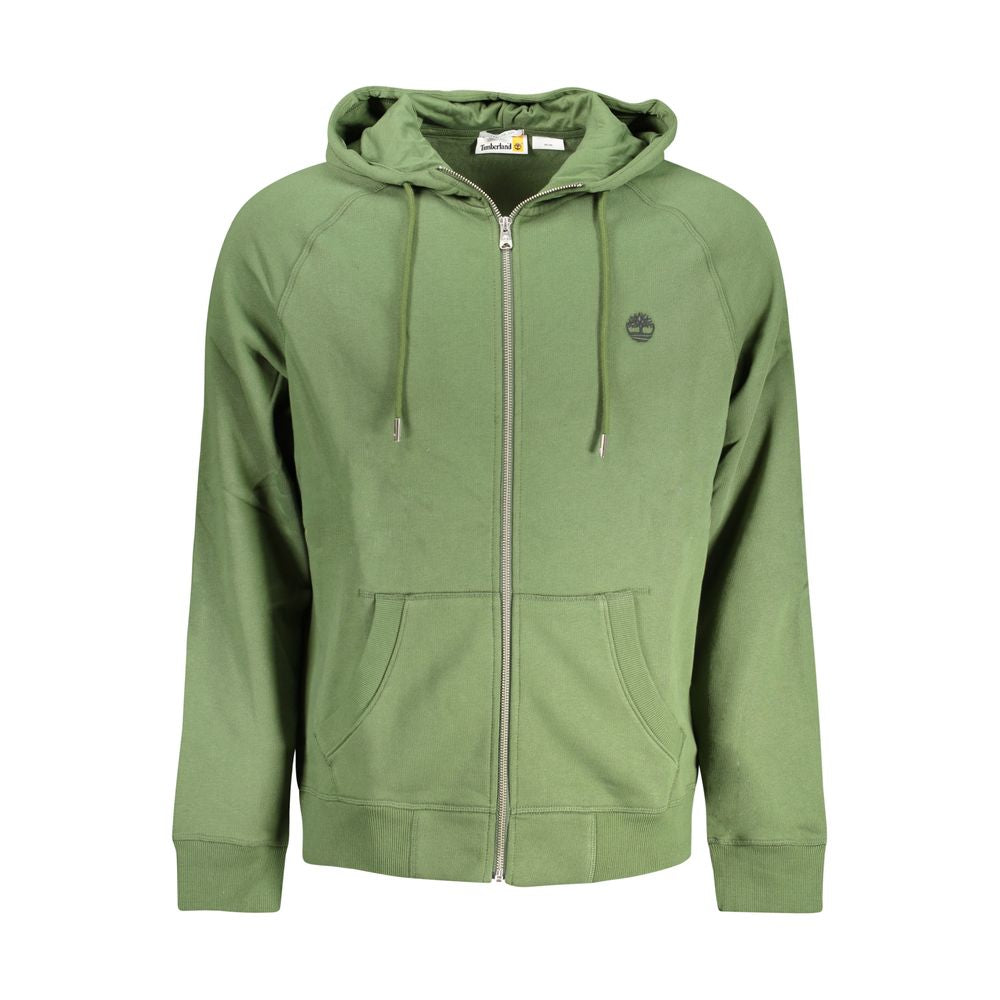 Timberland Verde Cotton Men Sweatshirt
