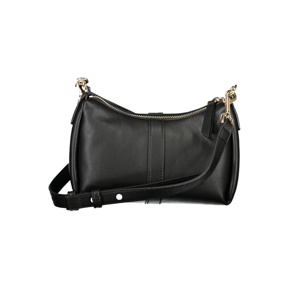 Tommy Hilfiger Black Polyester Women Shoulder Bag