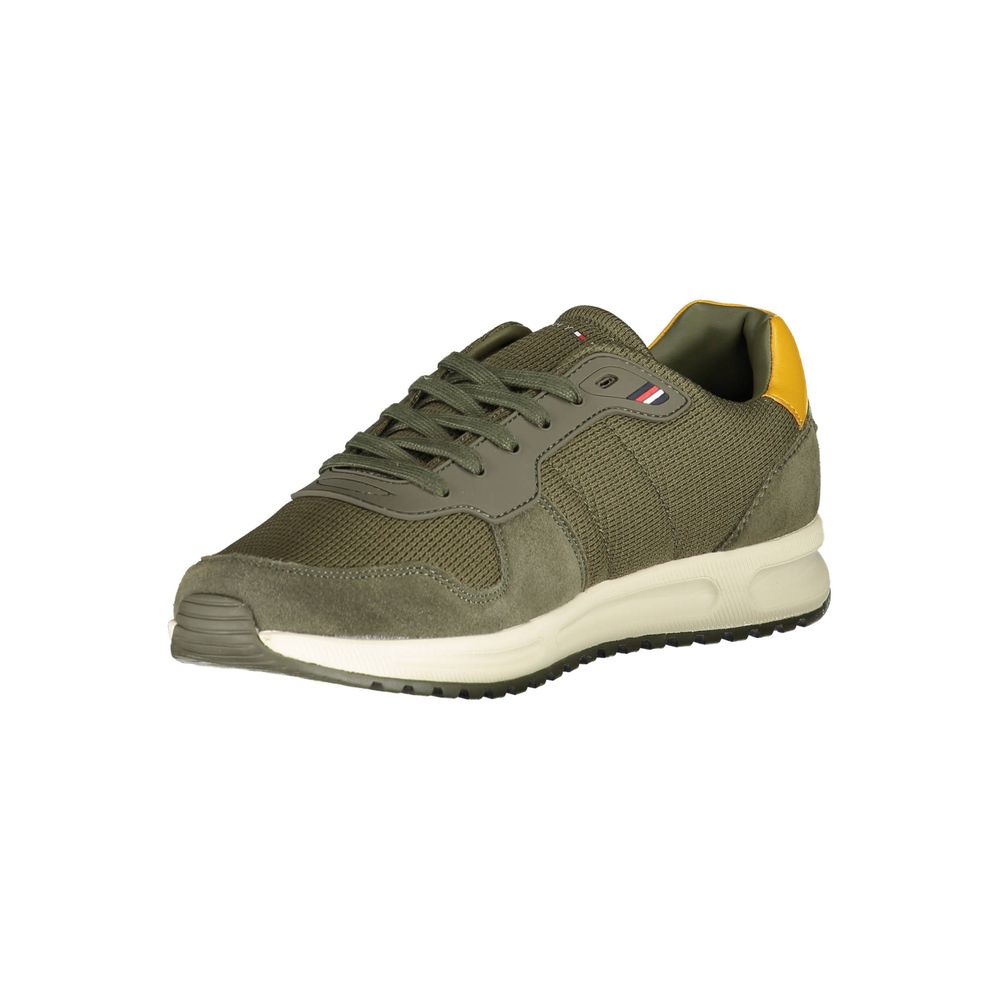 Tommy Hilfiger Verde Polyester Men Sneaker