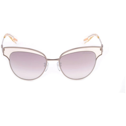Trussardi Silver Metal Sunglasses