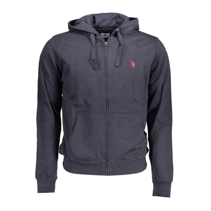 U.S. POLO ASSN. Blue Cotton Men's Hoodie