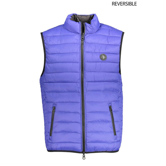 U.S. POLO ASSN. Blue Nylon Men's Vest