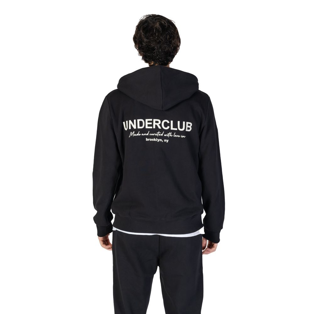 Underclub Black Cotton Hoodie Underclub