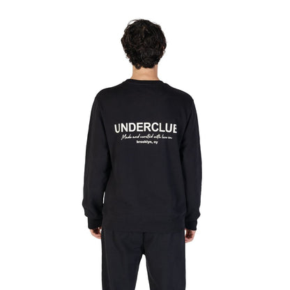 Underclub Black Cotton Sweatshirt Underclub