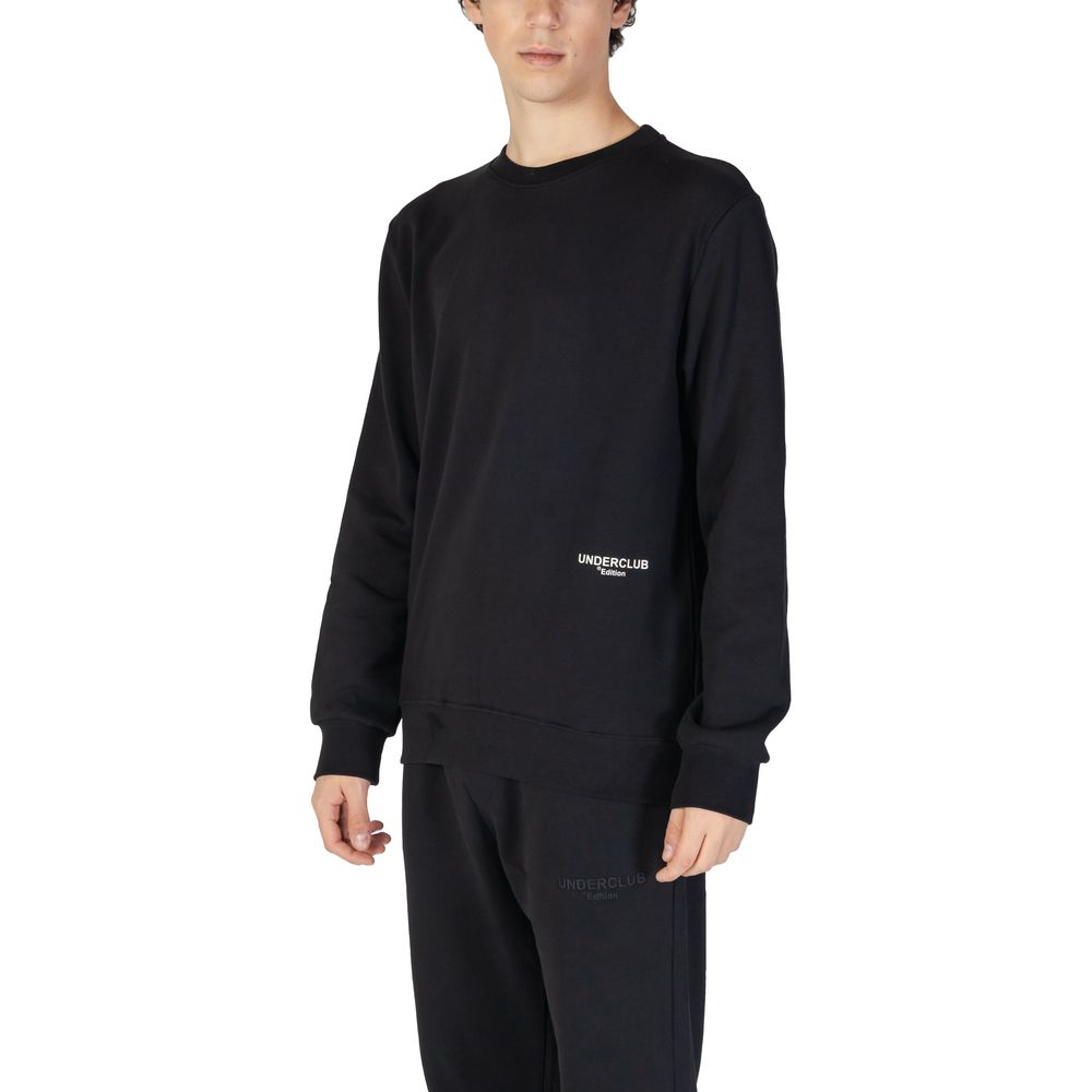 Underclub Black Cotton Sweatshirt Underclub