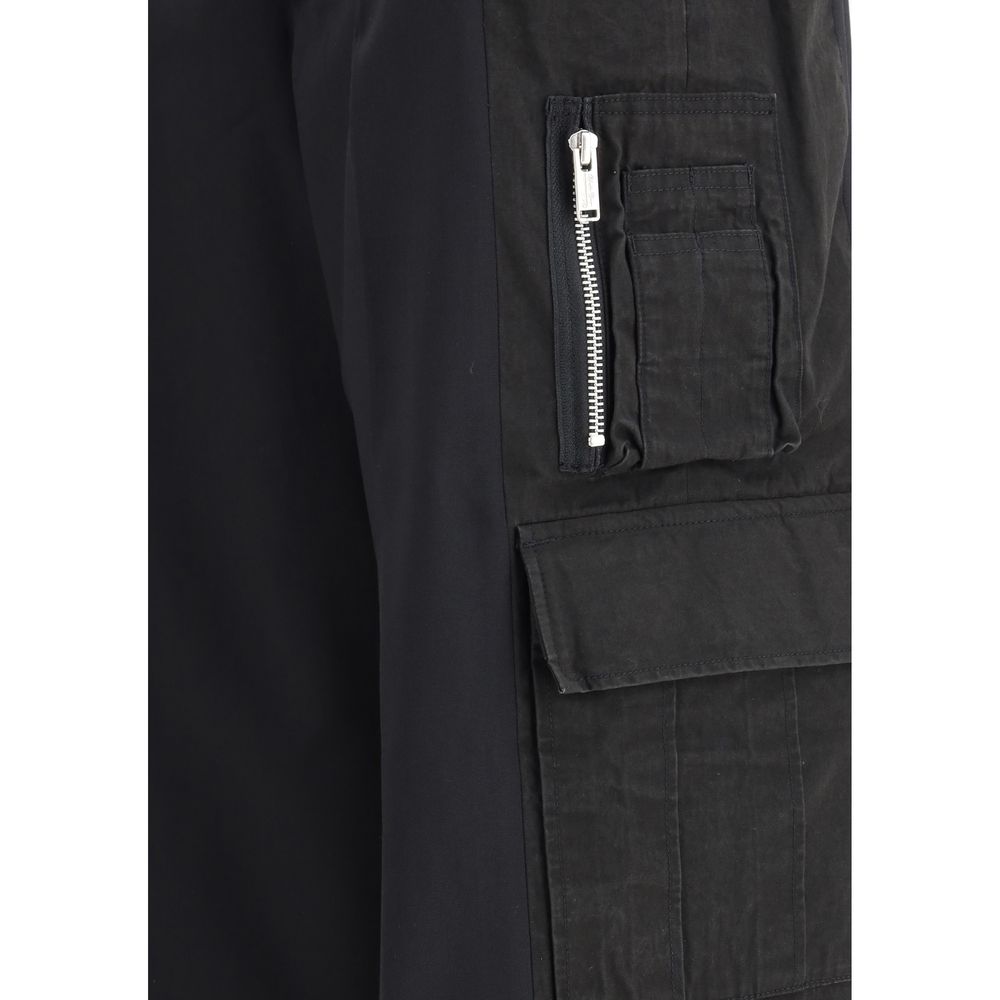Undercover Black Polyester Cargo Pants