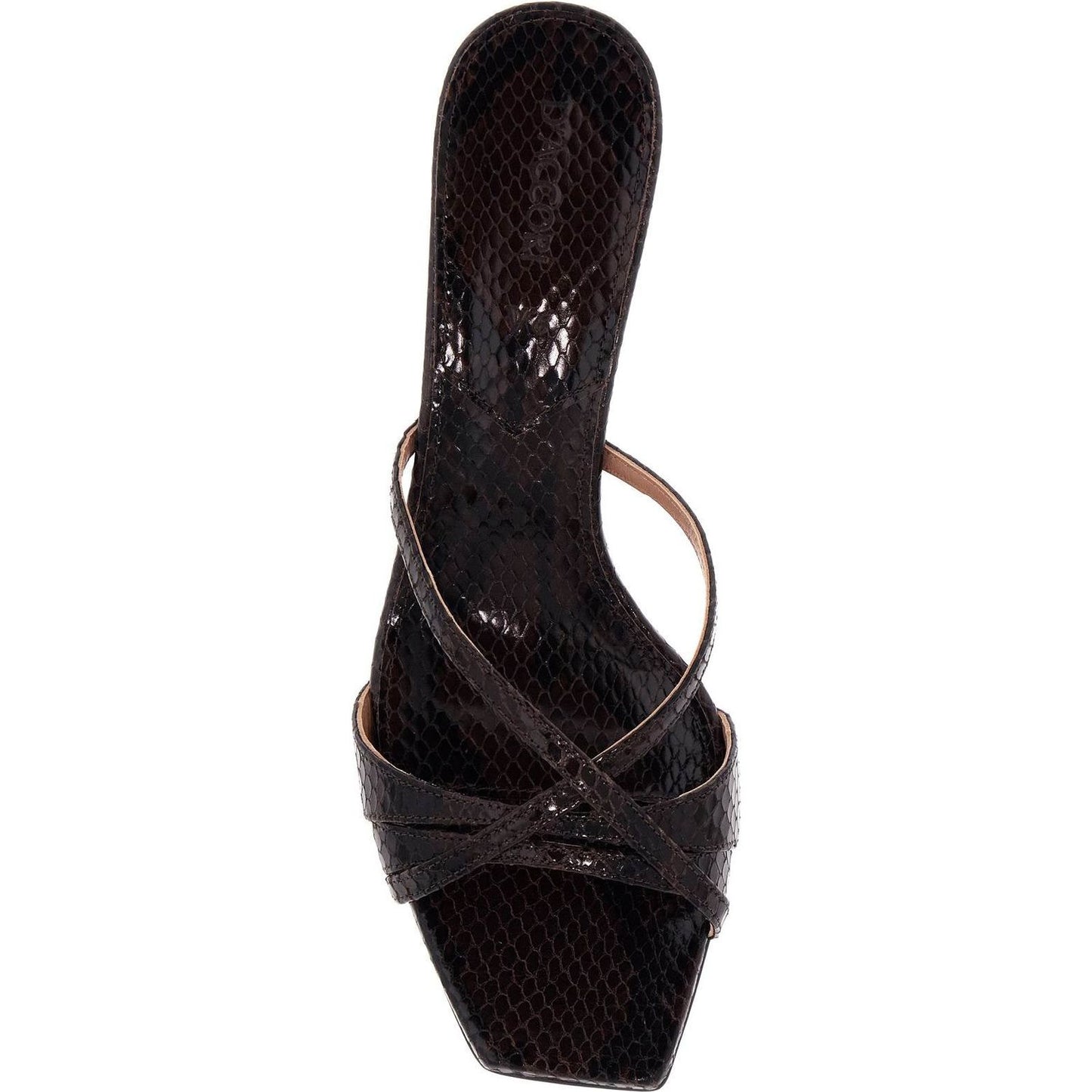 D'accori python-print leather lust mules Mules D'accori