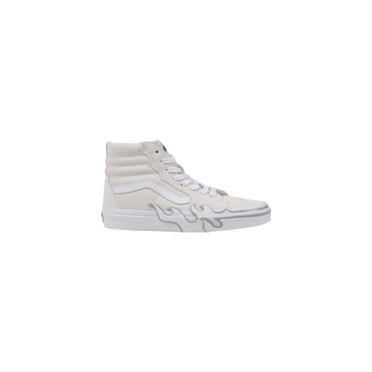 Vans White Suede Leather High Top Sneakers Vans
