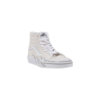 Vans White Suede Leather High Top Sneakers Vans