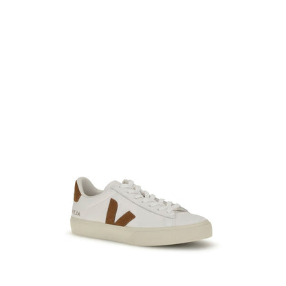 Veja White Leather Low Top Sneakers Veja