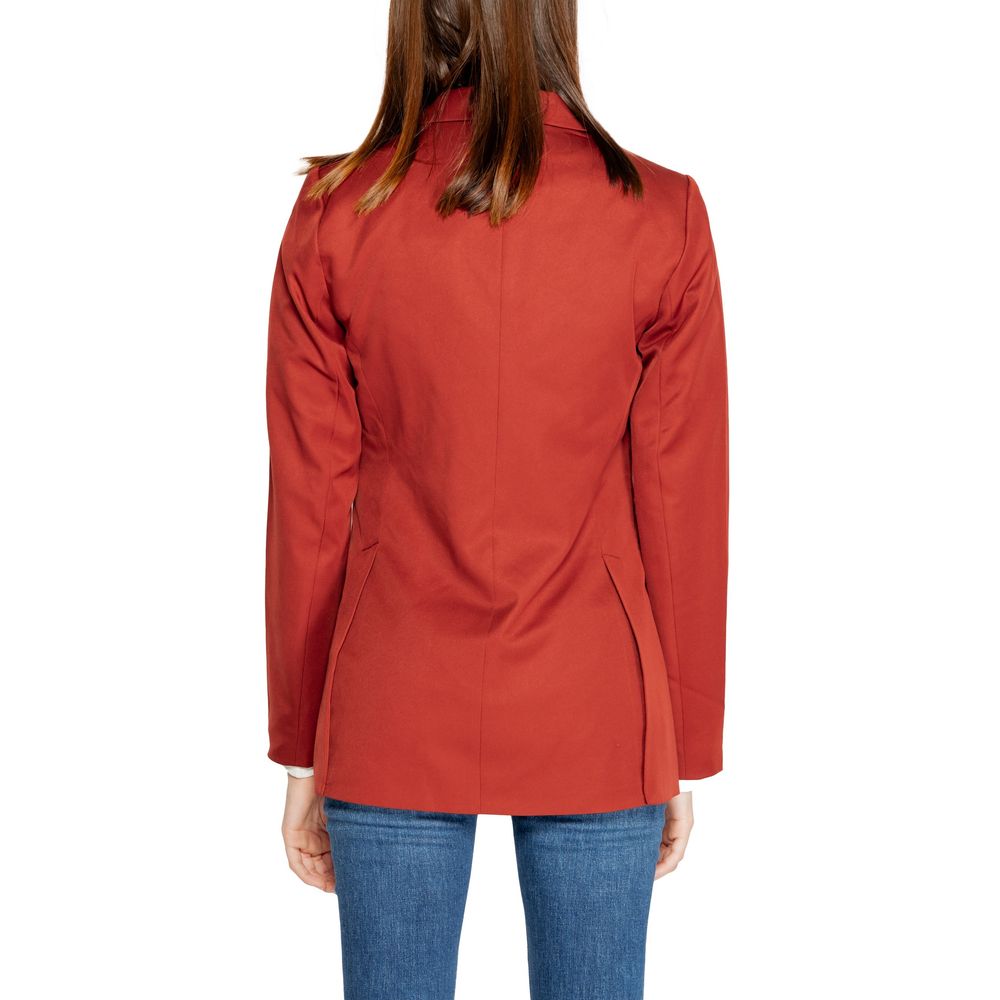 Vero Moda Red Polyester Blazer