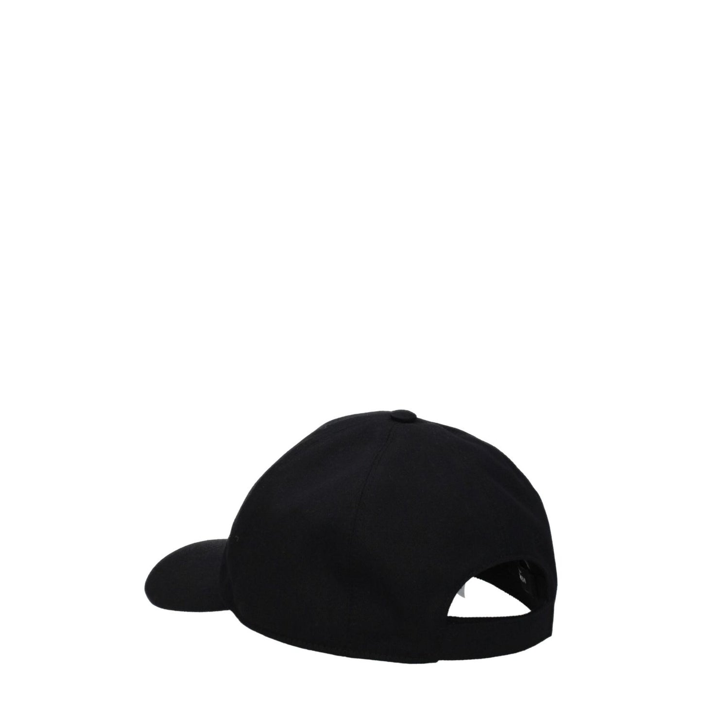 Versace Black Cotton Cap (Baseball Hat)