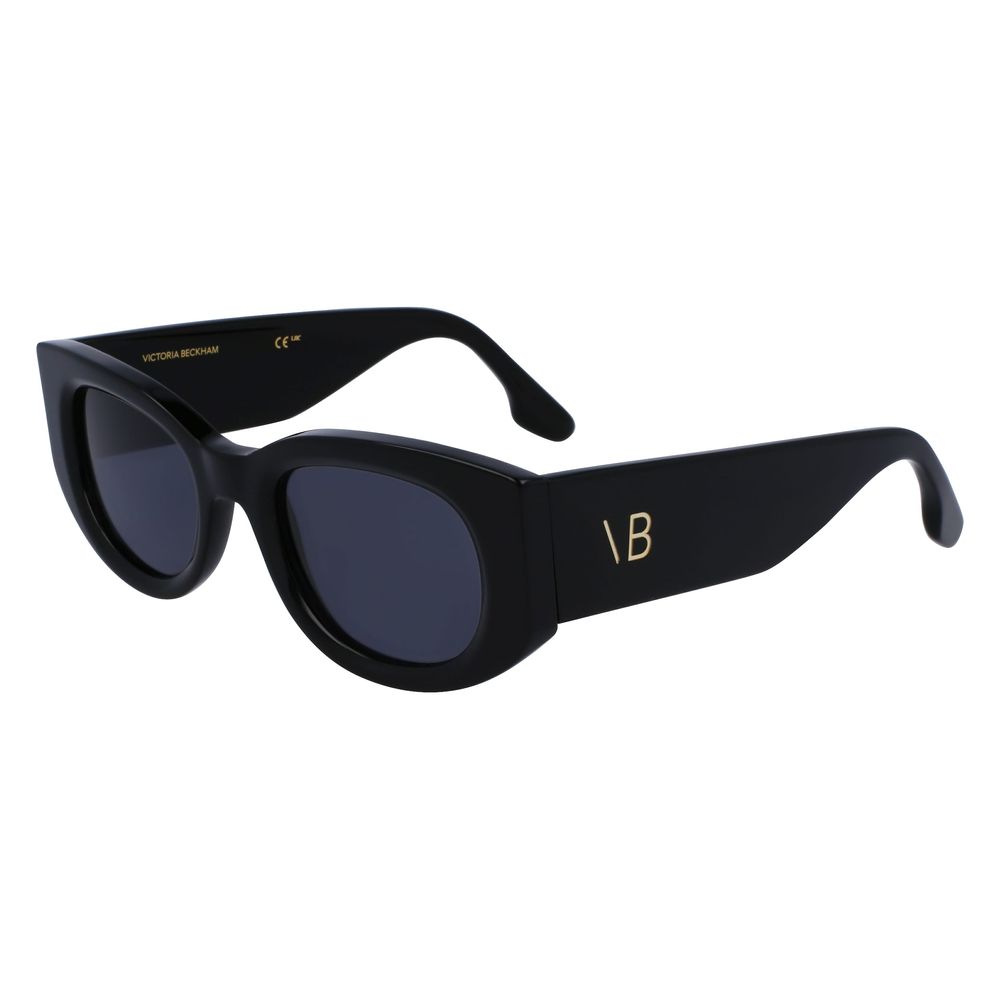 Victoria Beckham Black Acetate Sunglasses