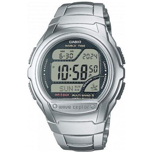 CASIO WAVE CEPTOR - WORLD TIME. RADIO CONTROLLED. Radio signal receiver (EU. USA. Japan) WATCHES CASIO