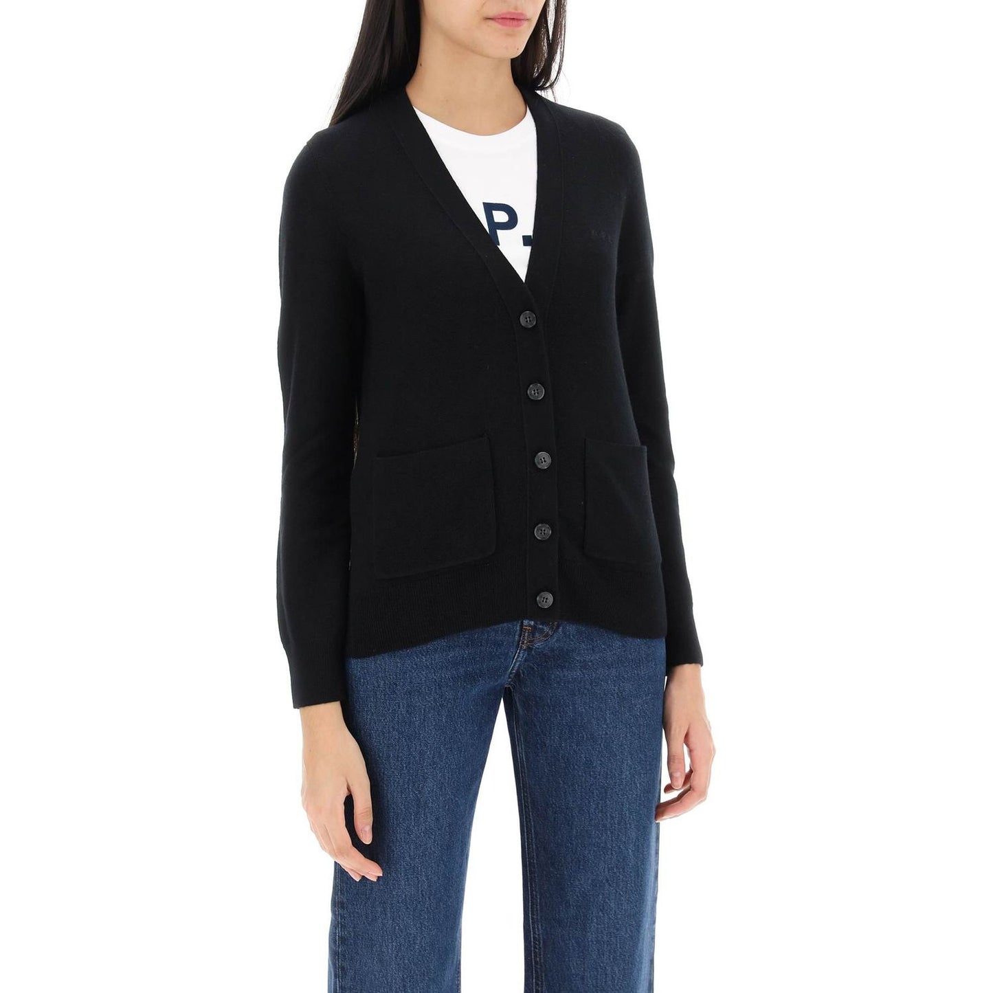 A.P.C. merino wool louisa cardigan