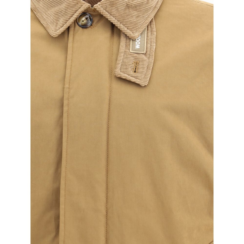 Woolrich Beige Polyester Coat