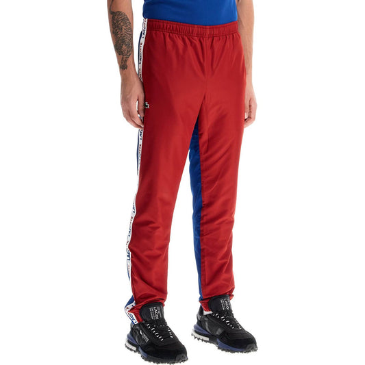 Lacoste with logo and color block design Trousers Lacoste