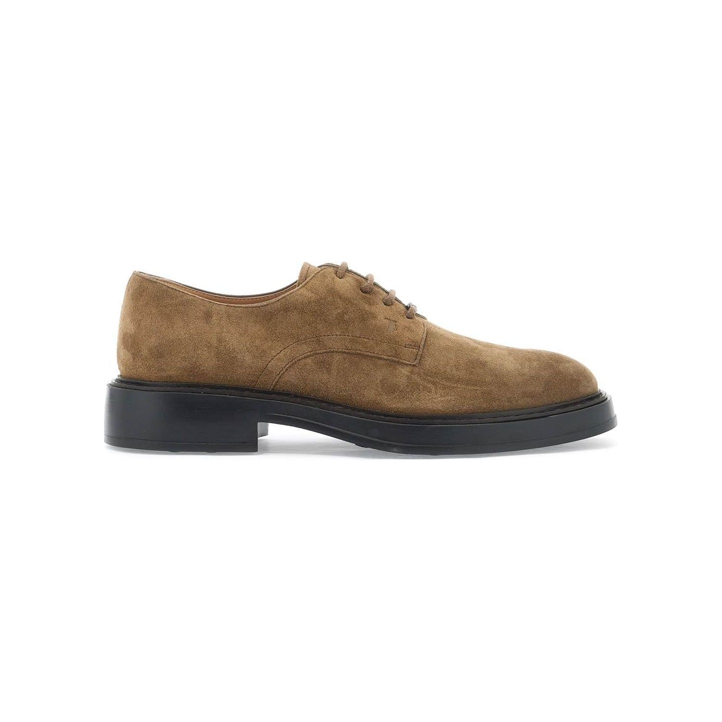 Tod's suede leather lace-up shoes