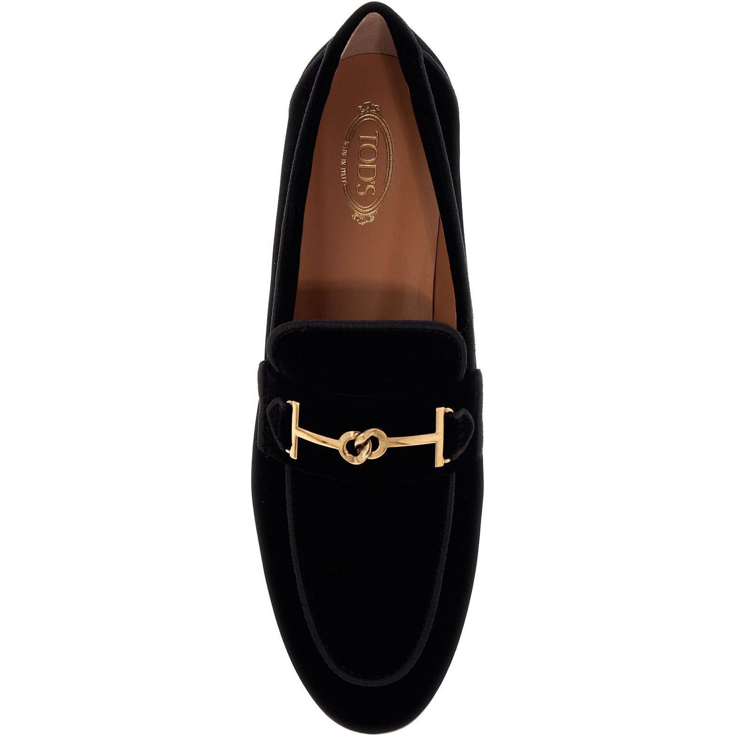 Tod'S velvet loafers for