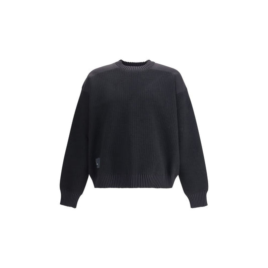 Y-3 Black Wool Sweatshirt Y-3