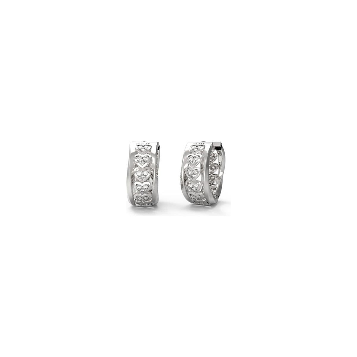 GUESS JEWELS JEWELRY Mod. JUBE04604JWRHT-U DESIGNER FASHION JEWELLERY GUESS JEWELS Gray
