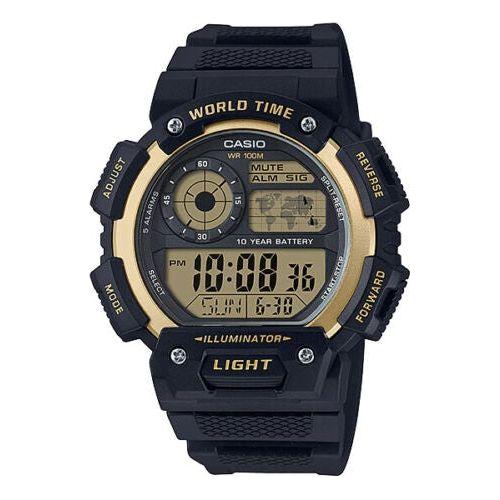 CASIO Mod. WORLD TIME ILLUMINATOR - 5 Alarms. 10 Year battery WATCHES CASIO