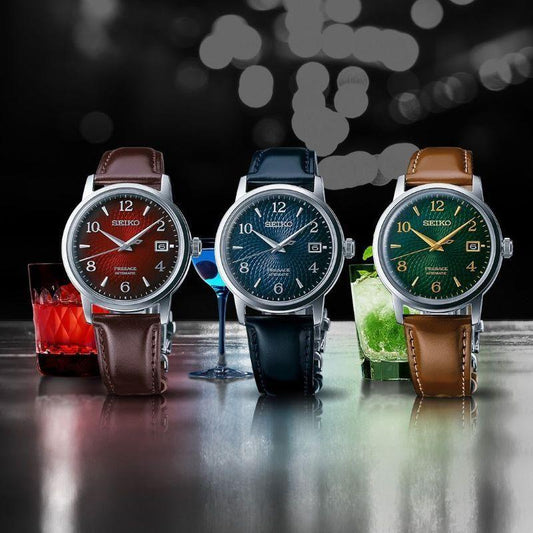 SEIKO PRESAGE Mod. AUTOMATIC COCKTAIL COLLECTION - Negroni WATCHES SEIKO